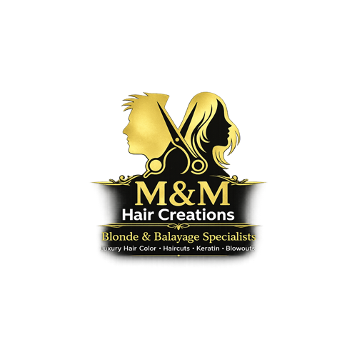 Hair Creations m&m logo